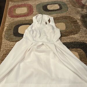 White lulu dress